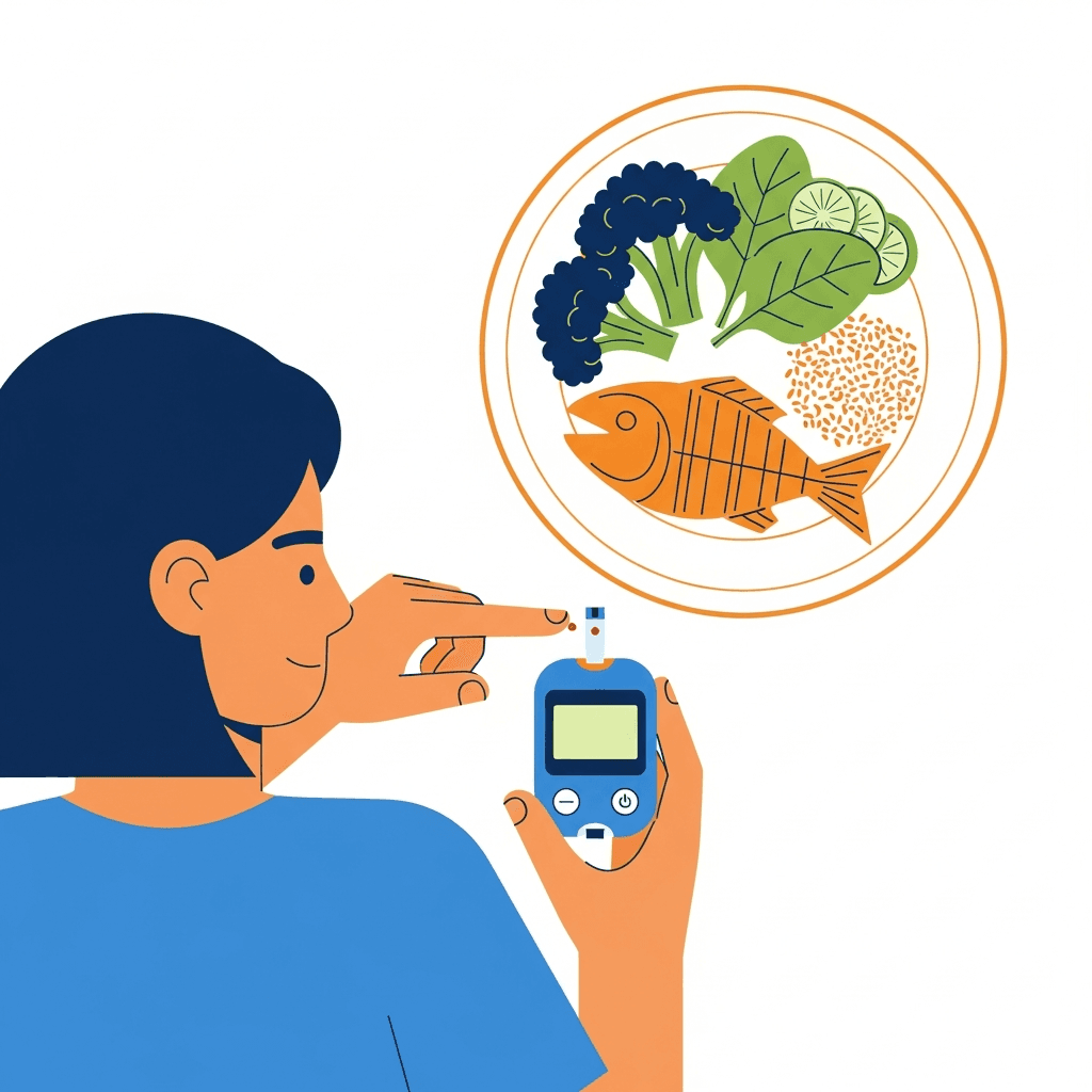 Illustration du programme de gestion du diabète