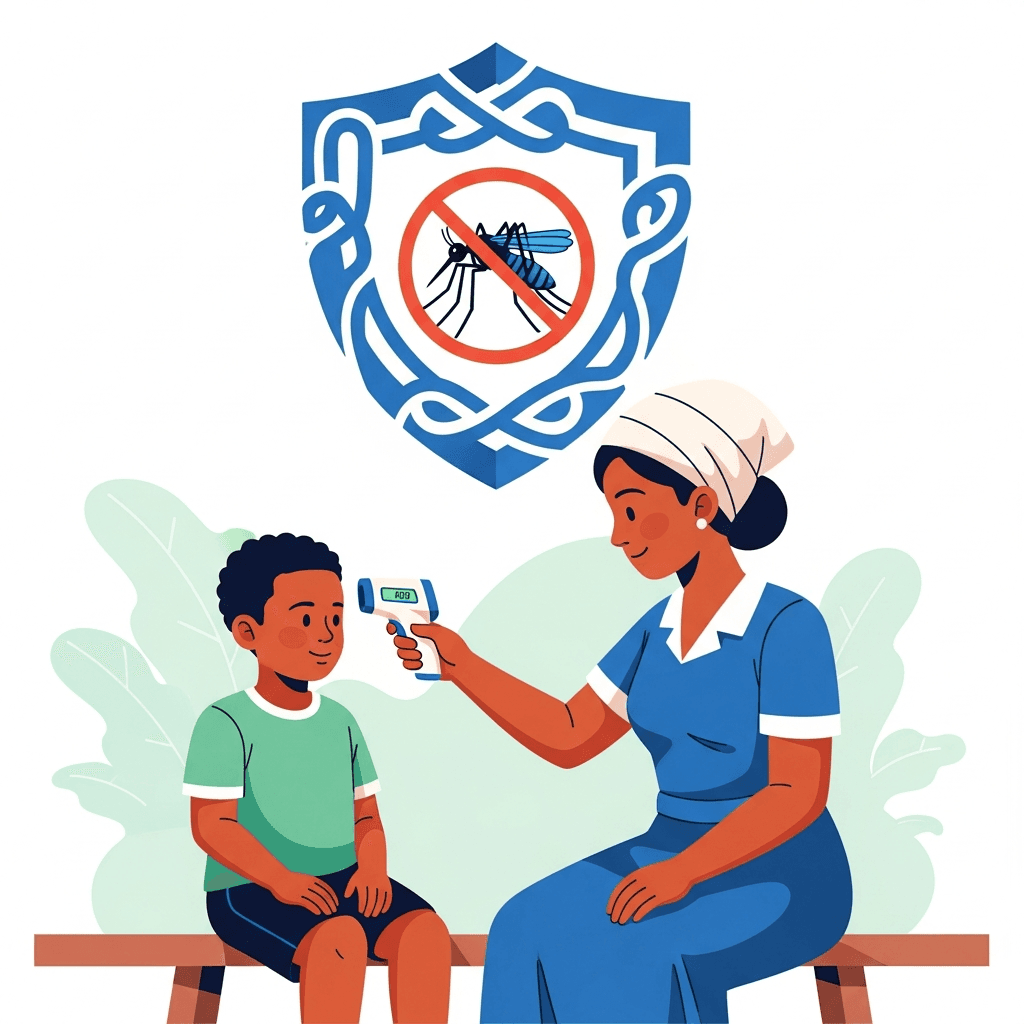 Illustration du programme de prévention et traitement du paludisme