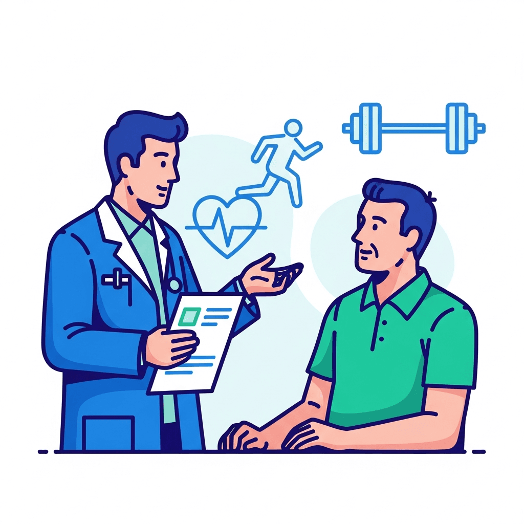 Illustration du programme de santé masculine